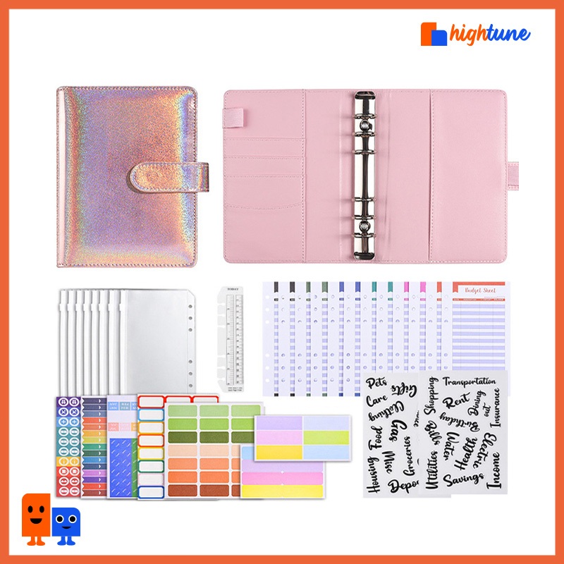 

Hightune Binder Polos 6 Ring Paket Binder Keuangan Lengkap A6 Binder Aesthetic Beberapa Warna