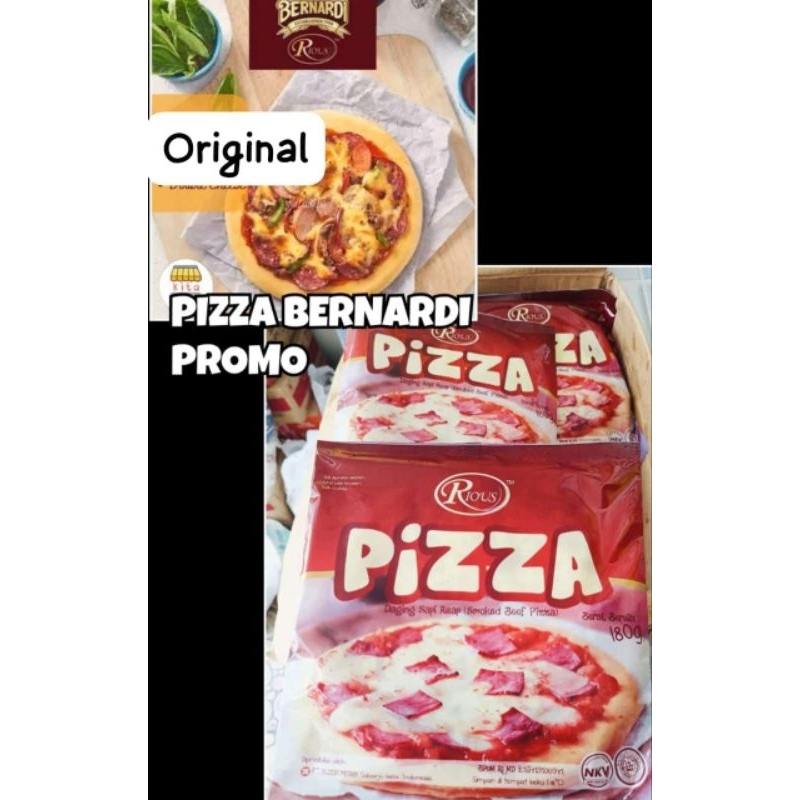 

pizza premium rious bernardi full keju