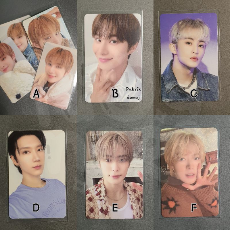 wts aab pc dream 127 way v jaehyun mark yuta doyoung jungwoo djj konsep ten ccomaz denim btfm house 