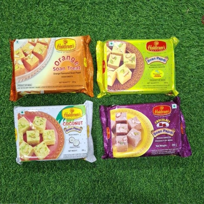 

Haldiram's Soan Papdi Sweet/Manisan 250 gr All variant