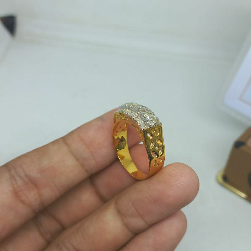 cincin emas berlian banjar tangga presiden + memo