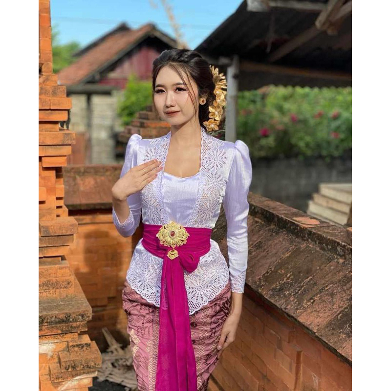 kebaya jadi silky cradenza bordir motif terbaru terlaris termurah kebaya jadi juwita kebaya kutubaru