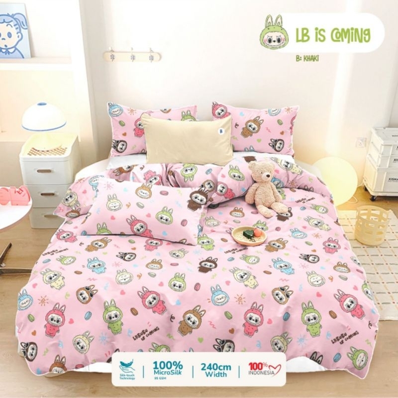Seprei Anak Labubu Kuromi My Melody Sprei Karet