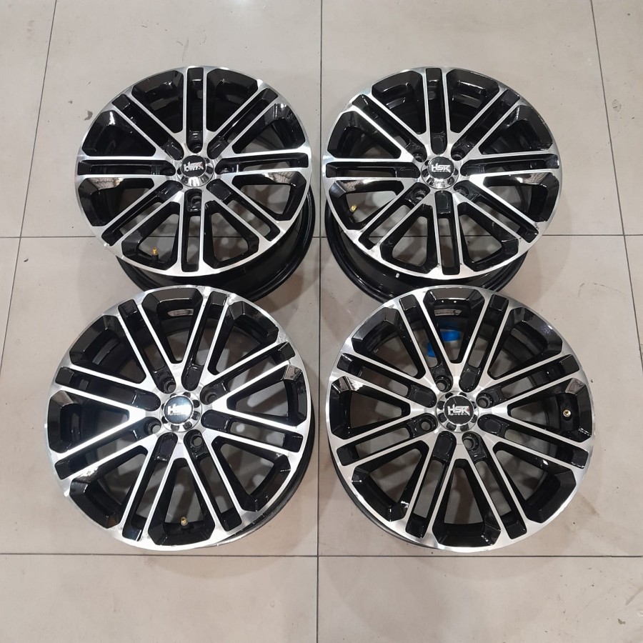 Velg Racing Bekas ALKANI HSR R15 Mazda Fiesta Mazda Sigra Sirion Brio