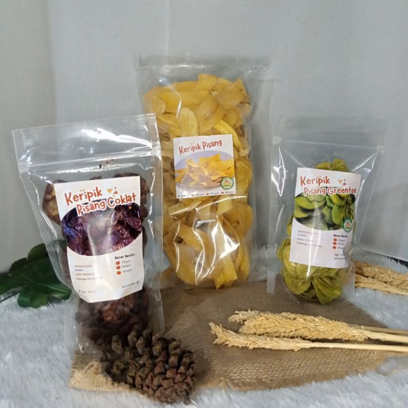 

keripik pisang coklat asin paket hemat 3 rasa