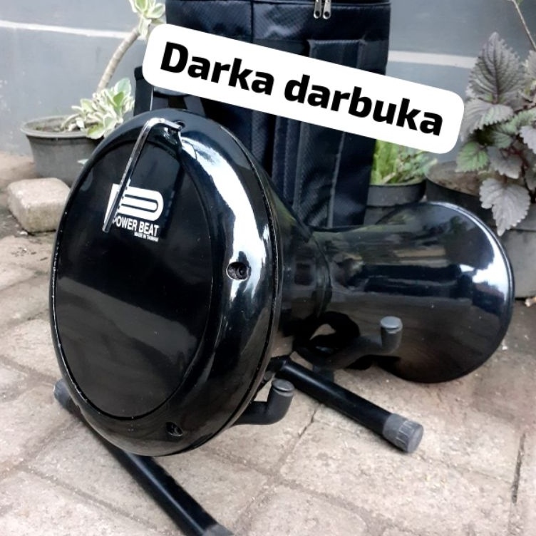 Langsung Miliki DARBUKA HITAM GILAP  TAS FULSET