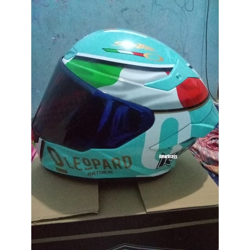 Helm KBR Leopard Size L / Helm Motor / Helm KBR / Helm Fullface