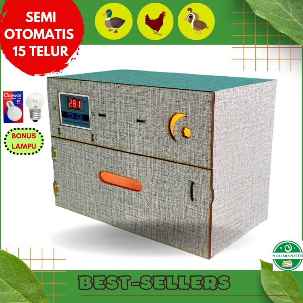Mesin Tetas Telur Kapasitas Kecil Untuk Ayam Bebek Burung Puyuh
