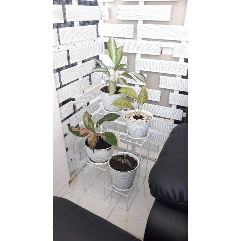 standing pot #rak bunga murah# rak bunga besi#rak pot susun 4
