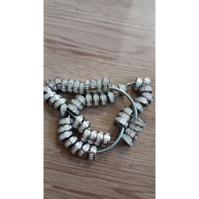 Ring burung Merpati Model Baja Ketok. awet tahan lama Garansi 100%