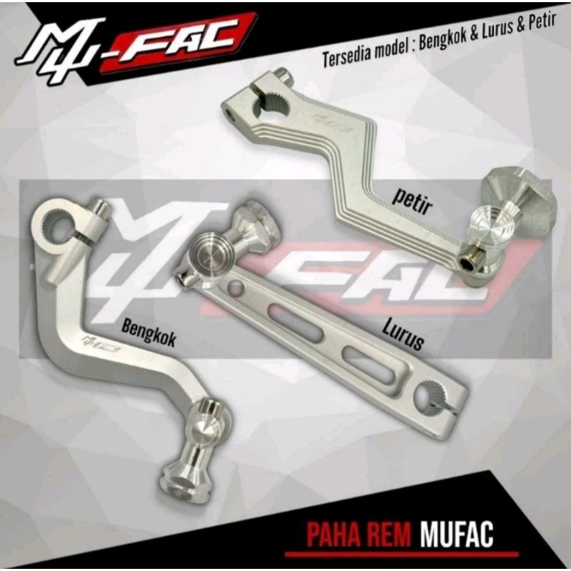 (Mu Fac)Paha Rem Mufac Tuas Rem Belakang Original Paha Rem Universal Semua Motor Bisa Jsb Variasi
