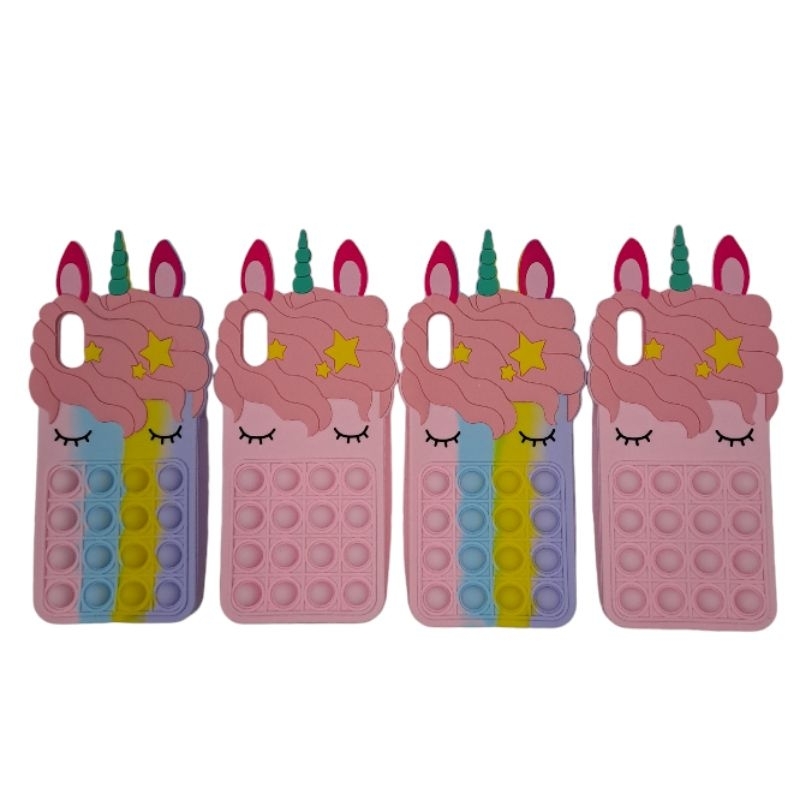 casing vivo y91 y93 y95 y91c y1s casing handphone case hp pop it unicorn kuda poni casing pop it uni