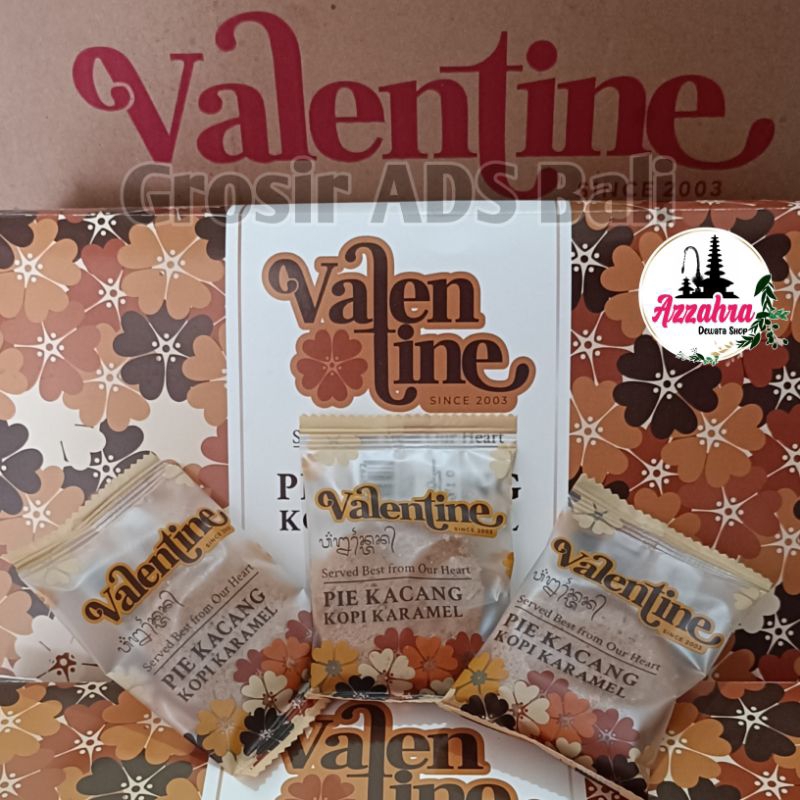 

Pie Kacang Kopi Karamel Valentine