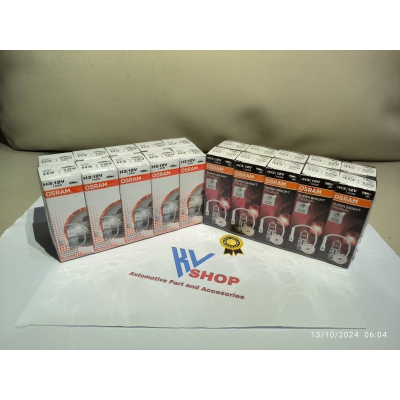 Osram Dop H3 12v55w Partnumber 64151, Osram Dop H3 12v100w Partnumber 62201