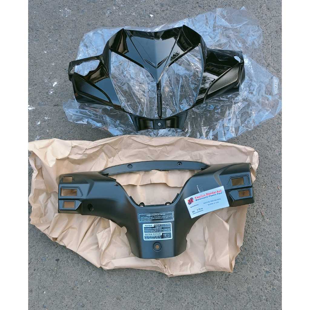 BATOK SUPRA X 125 BATMAN DEPAN BELAKANG 1SET