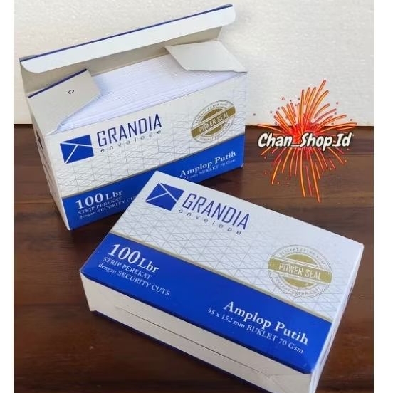 

Amplop Putih Grandia Isi 100 pcs/Kotak