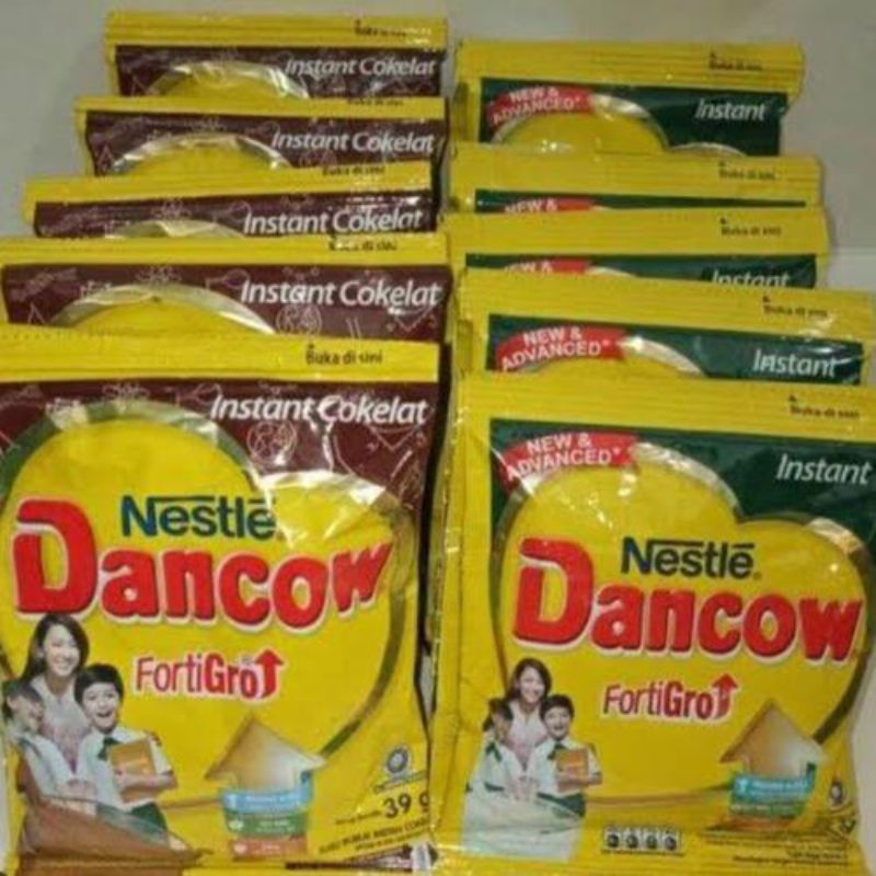 

DANCOW 10x38gr harga renteng instan/coklat