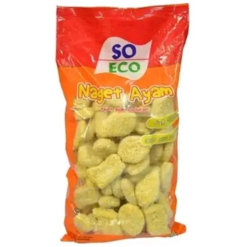 

(TERLARIS) SO ECO NUGGET AYAM 500g & 1kg