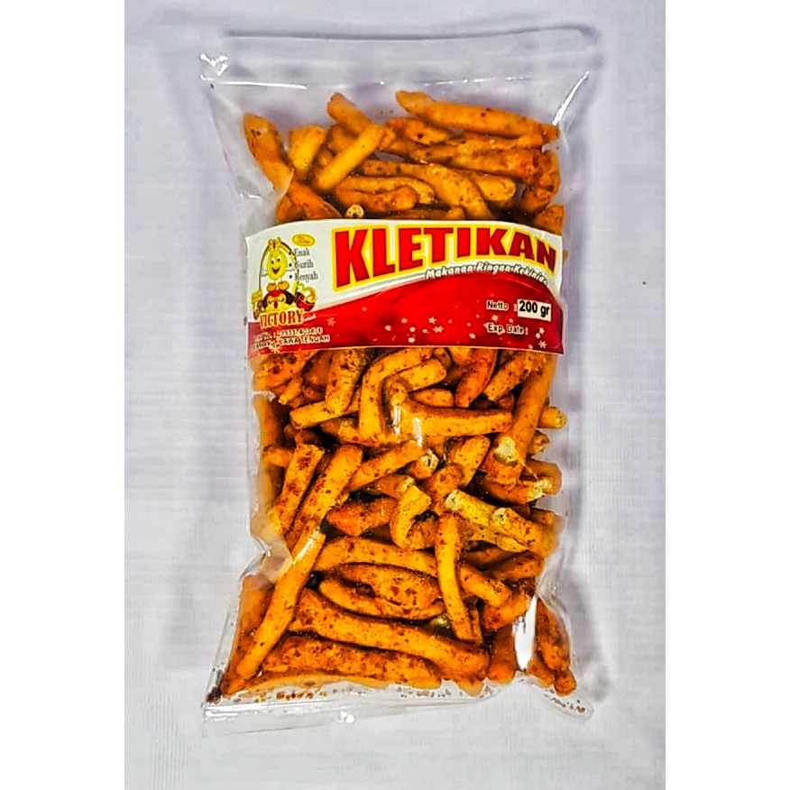 

Victory Snack - Camilan Bastik Pedas Super isi 200 gr