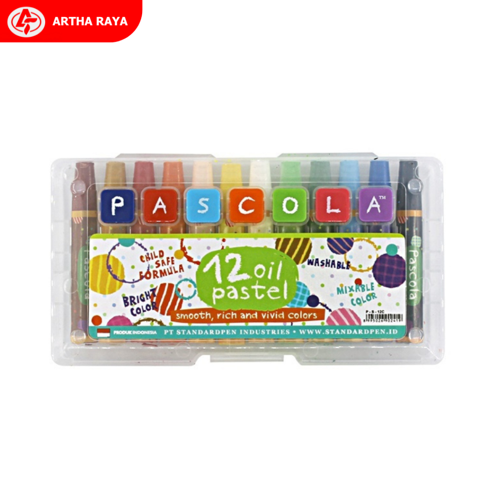 

Crayon Pascola 12 Warna Oil Pastel