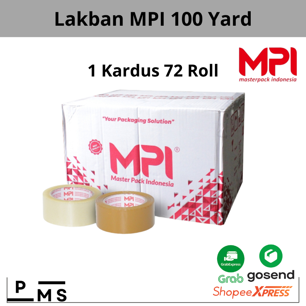 

LAKBAN BENING - LAKBAN COKLAT 45mm x 100 Yard TEBAL 1 KARDUS 72 PCS MASTER PACK INDONESIA