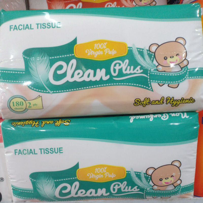 Tisu Clean Plus 180sheet