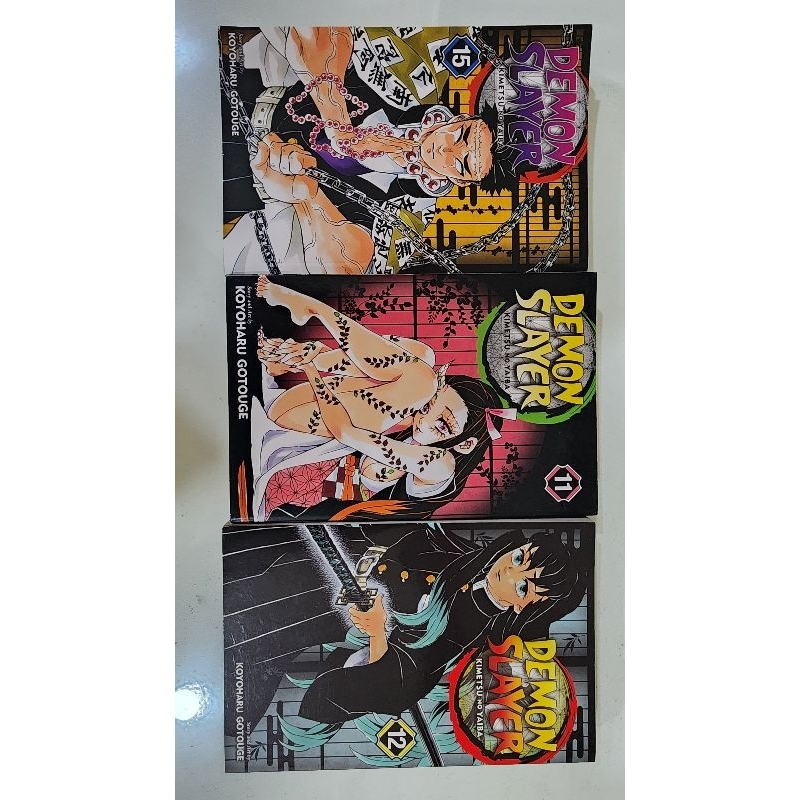 Demon Slayer Manga (Inggris Preloved/New)