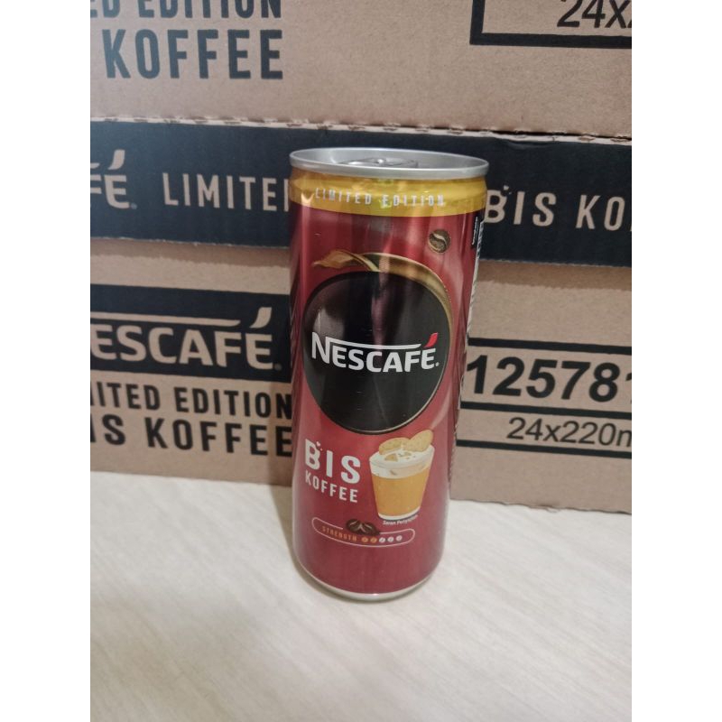 

Nescafe kopi minuman kaleng Bis Koffee 220ml