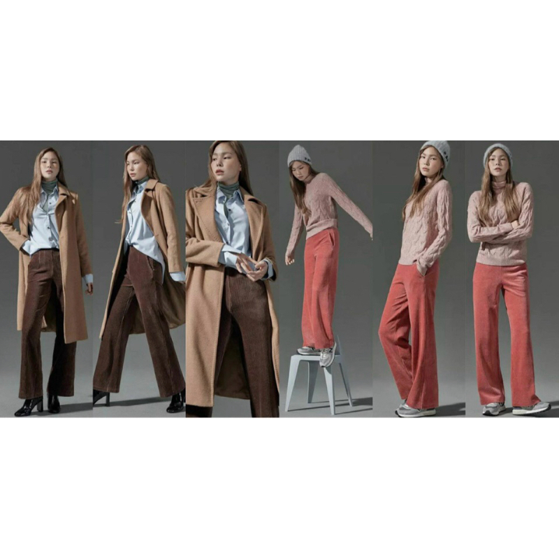 Lapiaf korea Corduroy kulot