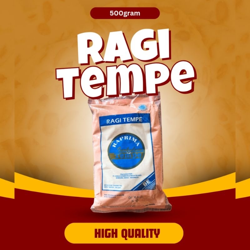 

RAGI TEMPE RAPRIMA 500gram [ stock selalu baru ]