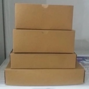 

KOTAK DUS KRAFT COKLAT UK 18X18