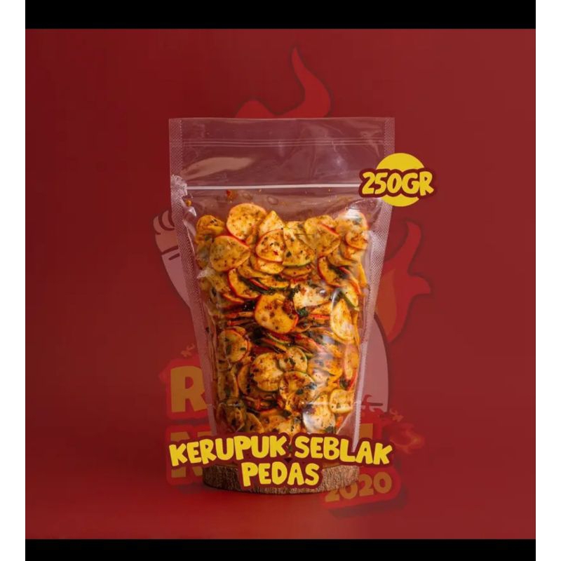

Kerupuk Seblak Bantet Daun Jeruk (250gr)