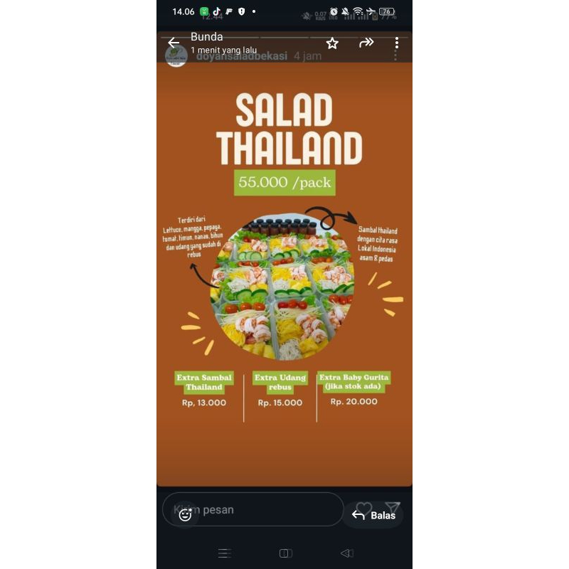 

Salad thailand