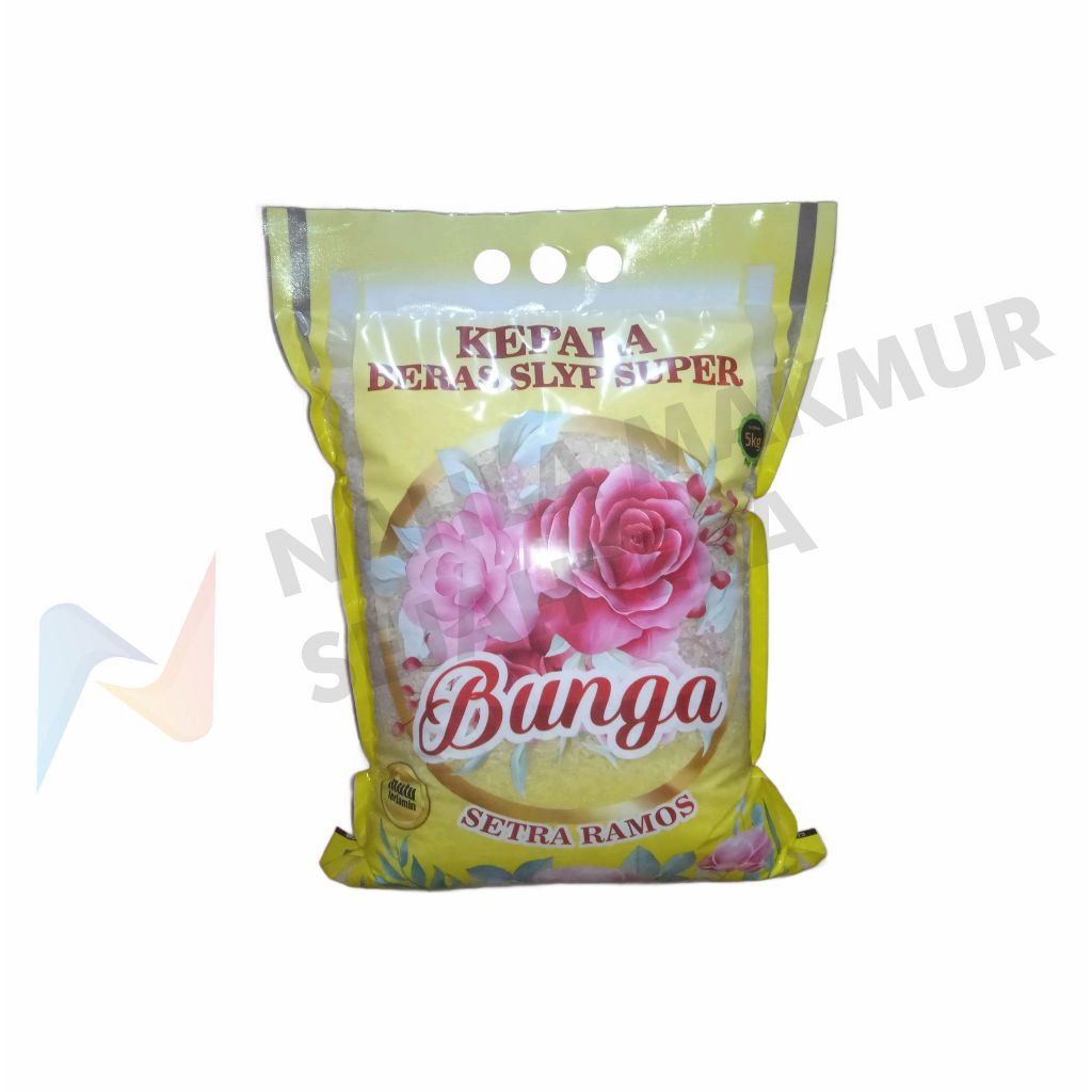 

Beras Medium Bunga Setra Ramos Kemasan 5 KG
