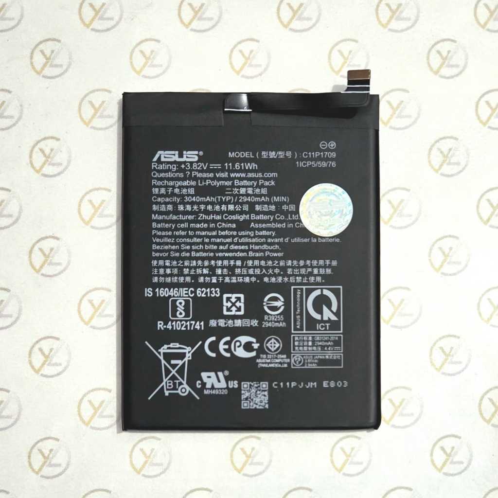 BATERAI C11P1709 | ASUS ZENFONE LIVE L1 X00RD / L2 ZA550KL