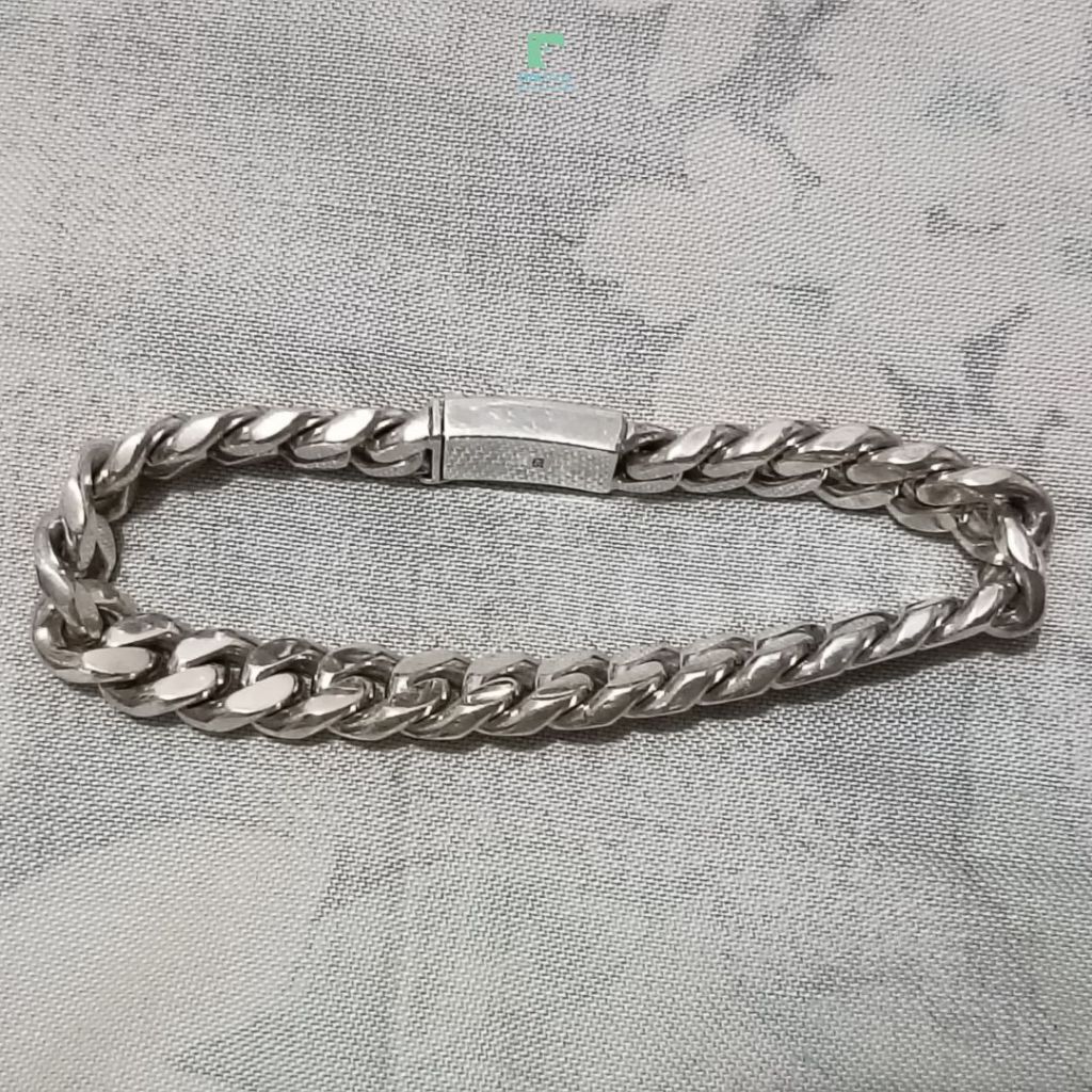 Gelang Tangan Pria - Perak