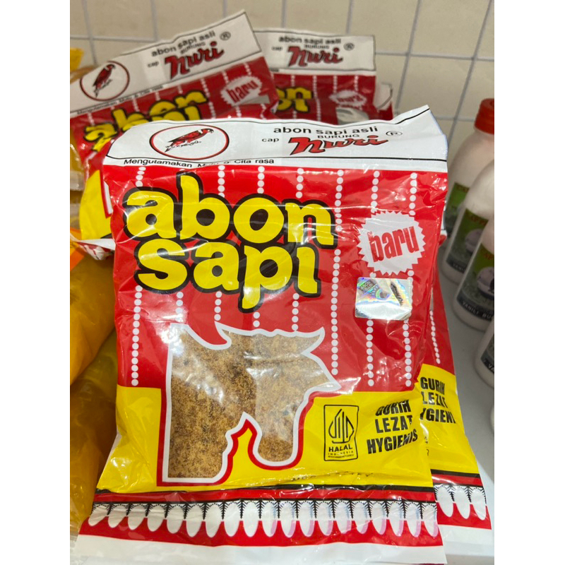 

Abon sapi Nuri 90g