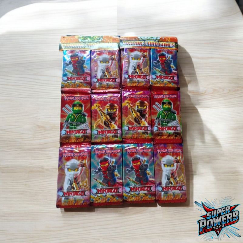 Kartu Ninjago Trading Card / Kartu Trading Card Game Ninjago / Trading Card Kartu Game Ninjago 1Pc