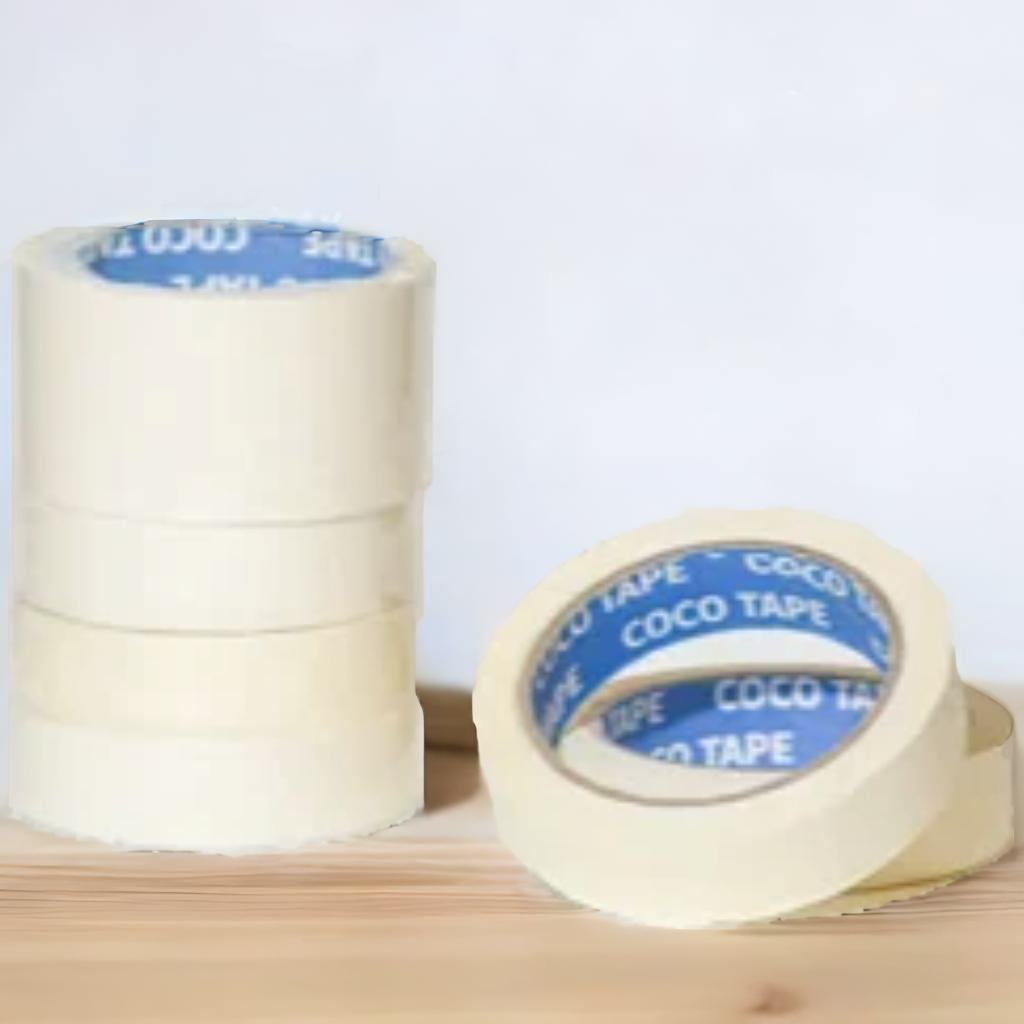 

Lakban kertas / masking star tape 1" x 10, 15, 20, 2" x 10, 15 yard