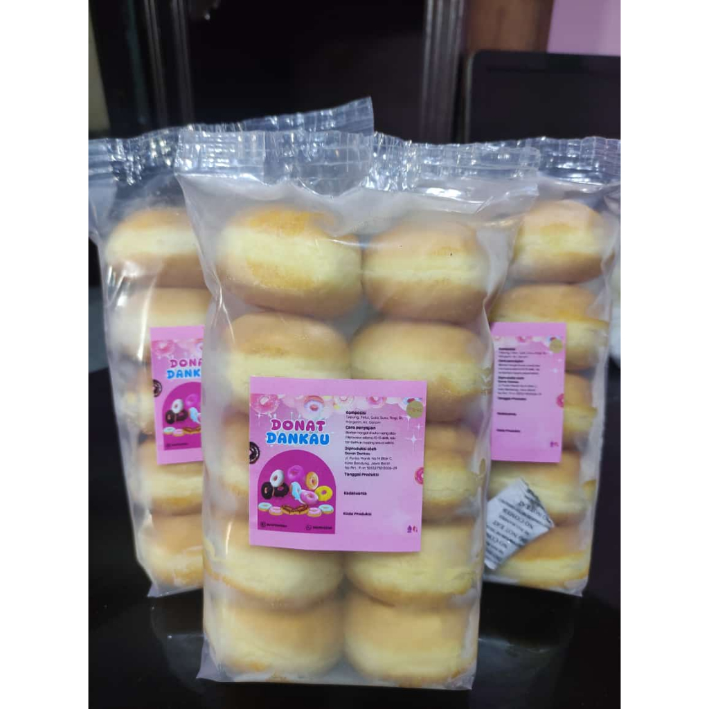 

DONAT SUSU FROZEN SIAP SAJI TANPA PERLU DIGORENG LAGI ISI 10 PCS/PAK