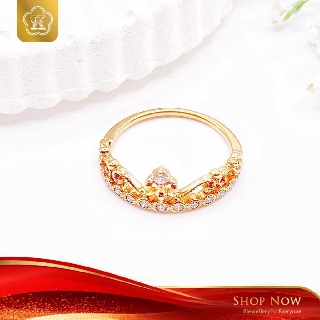 Cincin Emas Berlian 18K #00187893