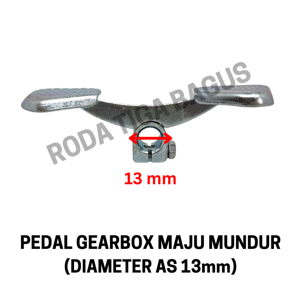 Pedal Operan Maju Mundur untuk Gearbox Original Kaisar (As Besar 13mm) - Gearbox motor roda tiga Kai