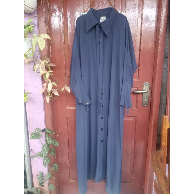 (SOLD) Abaya Nuka by sofni preloved sz L bahan Mina