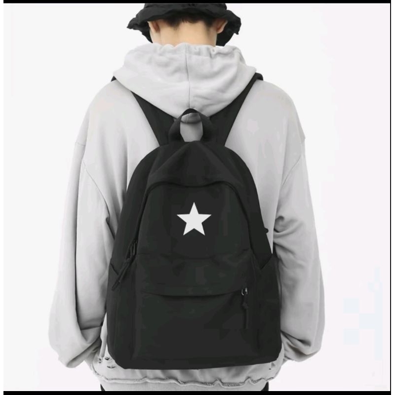 Tas Ransel sekolah pria - wanita distro premium bintang kekinian Tas sekolah SMP SMA kuliah