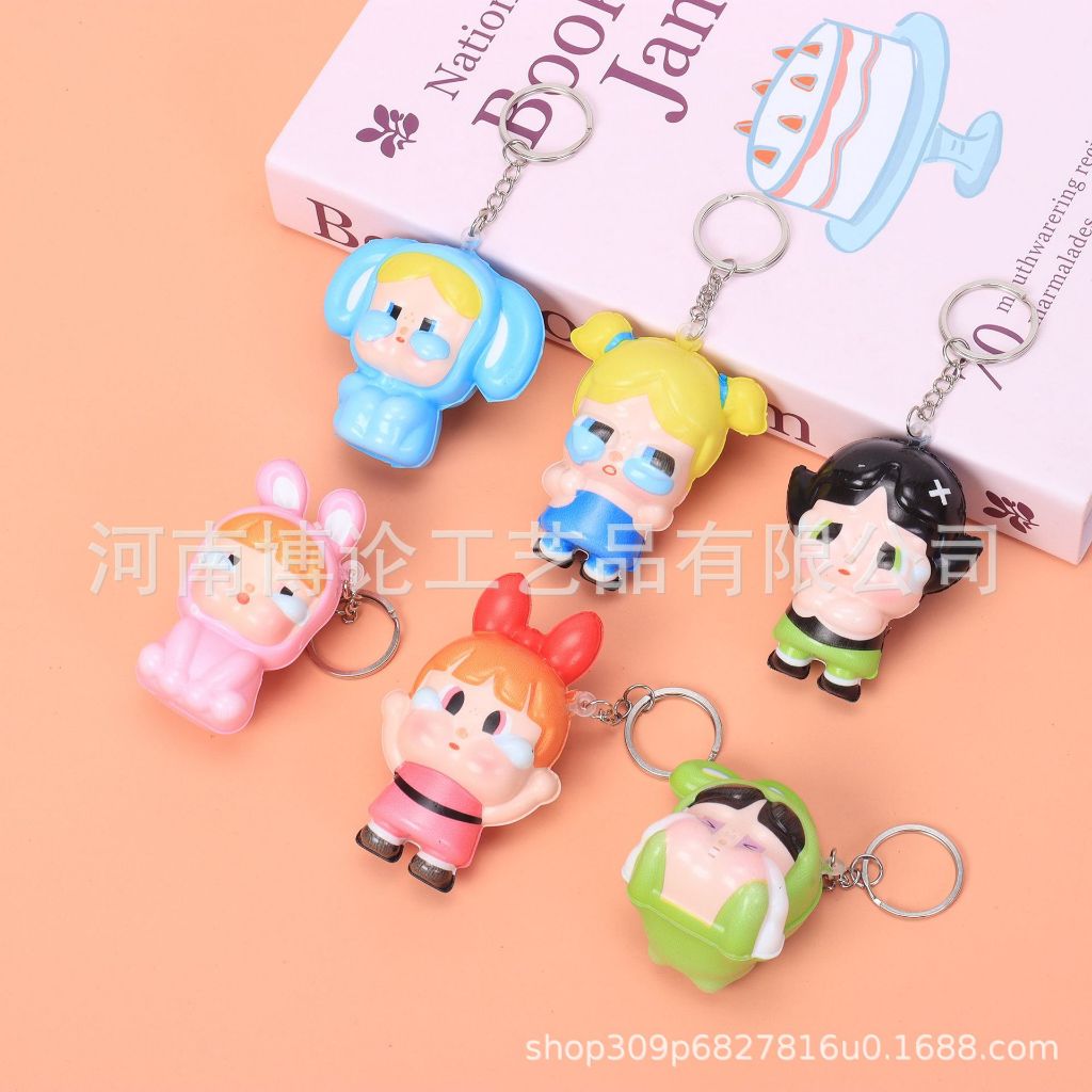 

(Kakabicam) Gantungan Kunci Squishy Cry Baby Characters