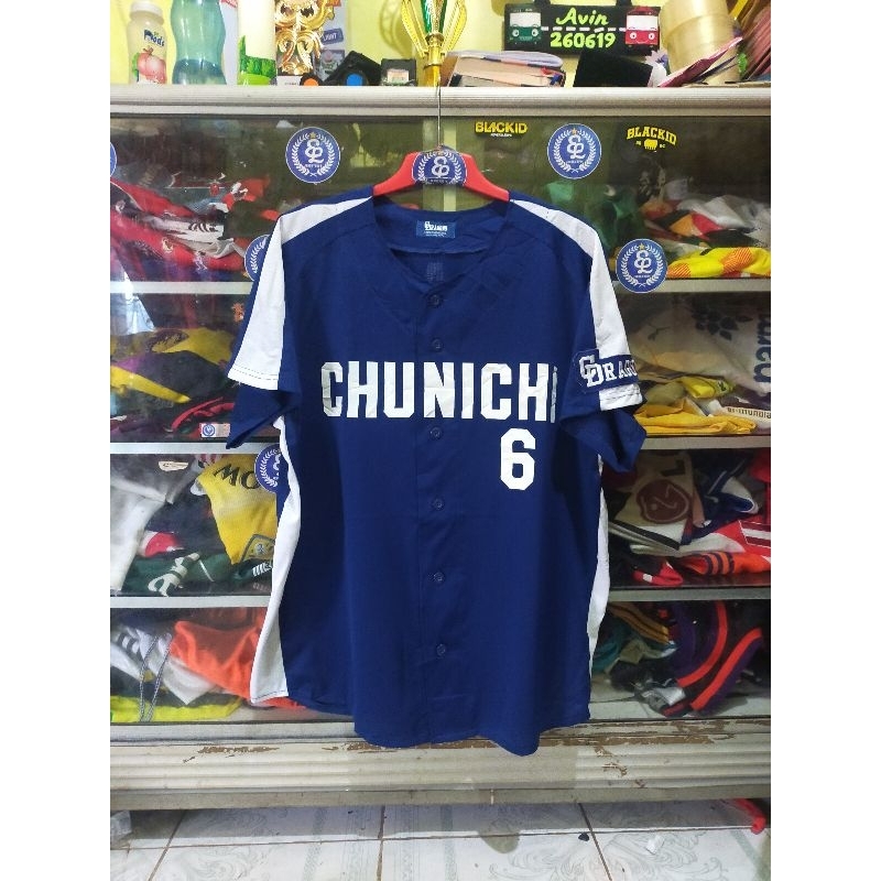 jersey baseball Chunichi Dragons 2010  Original sablon