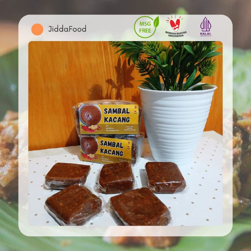 

Sambel Kacang Pecel Khas Madiun Solo Magelang Kemasan Praktis 35gr Non MSG Tanpa Bahan Pengawet