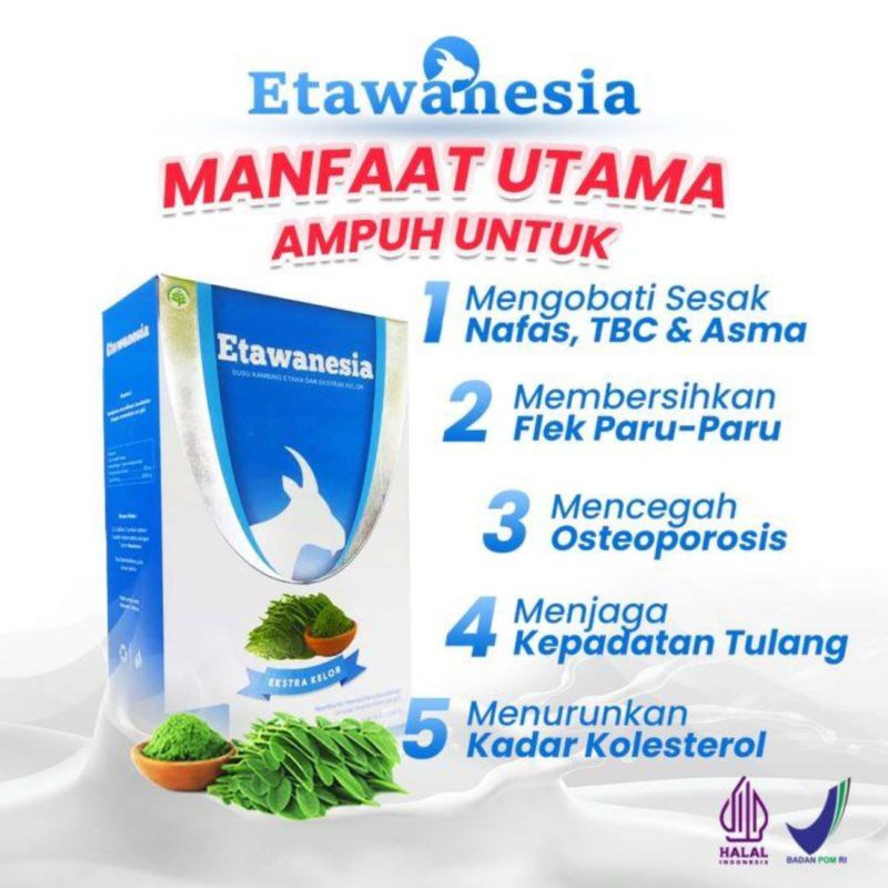 

susu ETAWANESIA 5X LEBIH EFEKTIF DARI SEJENISNYA100%ORIGINAL