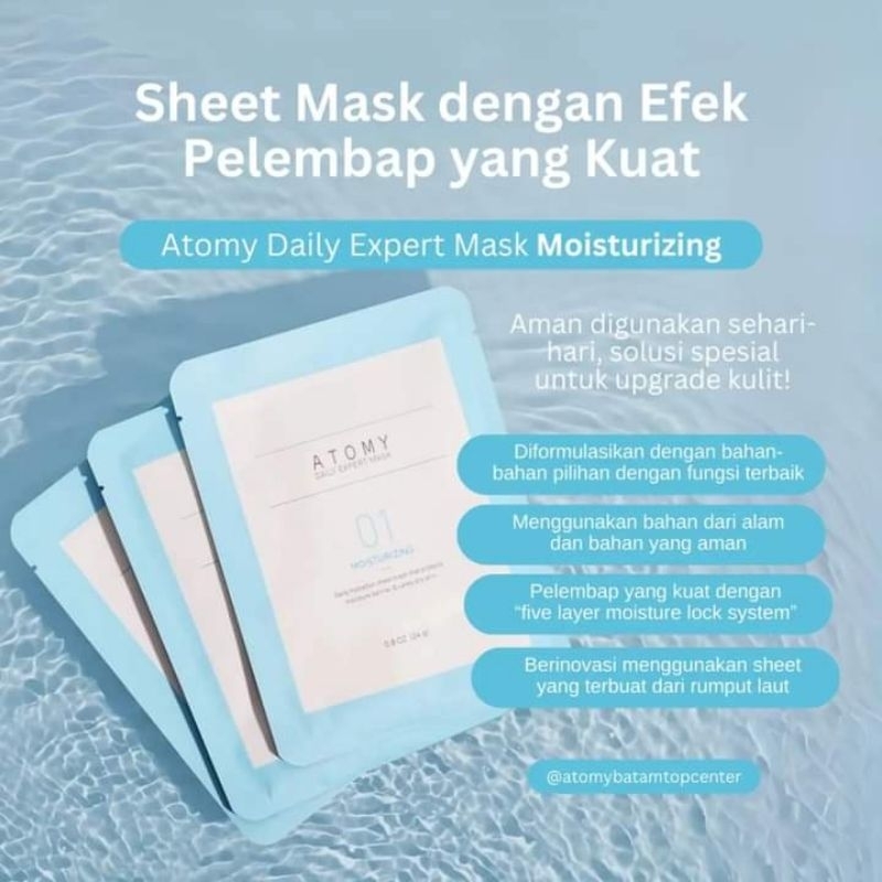 Masker Wajah Korea Atomy Sheet Mask