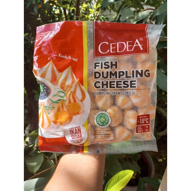 

Cedea Dumpling Ikan Isi Keju Kemasan 500gram